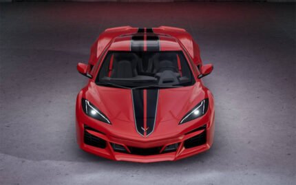 C8 Corvette full length Eray style dual racing stripes