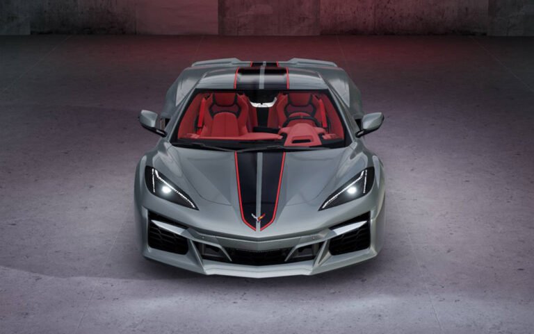 2020 - 2024 C8 Corvette Full Length Eray style Dual Racing Stripes ...