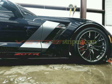 GM OEM Supercharged Emblem Set For 2015-2019 C7 Corvette Z06 (Front Left & Right)