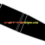 C4 Corvette classic stripe