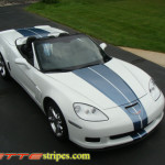 C6 Corvette GM Full Length Dual Racing Stripe - All C6's