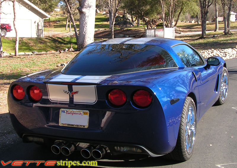 C6 Corvette CE Stripes - Fit all C6 Models - VetteStripes.com