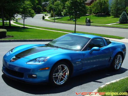 JSB C6 Corvette Z06 with gloss black ME3 stripe