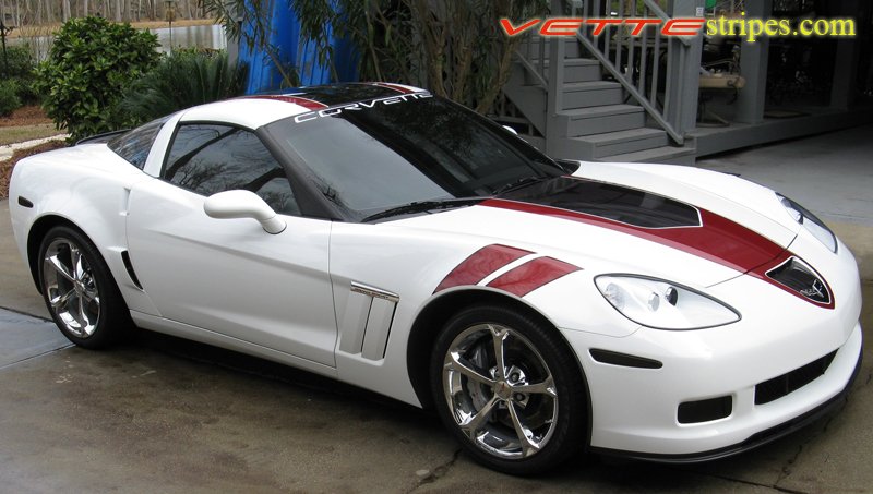 C6 Corvette GT1 Stripes (all C6 models) - VetteStripes.com