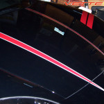 C6 Corvette Hood Spear Stripe 4 - fit standard C6's