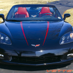 C6 Corvette Hood Spear Stripe 2 - fit all standard C6's