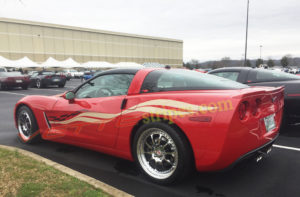 C6 DSOM with checker side stripes and matching cashmere interior