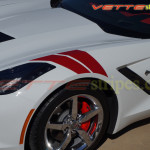 C7 Corvette Fender Hash Mark ME Stripes - fit all C7's