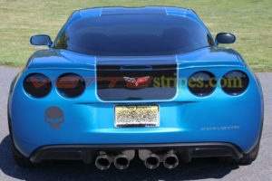 JSB C6 Z06 with black and silver ME3 stripes