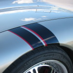 C5 Corvette black and red fender hash mark stripe