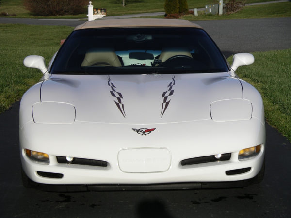 C5 Corvette Super Hood Spear Stripes