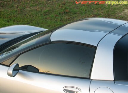 C5 Corvette coupe with black SE stripe