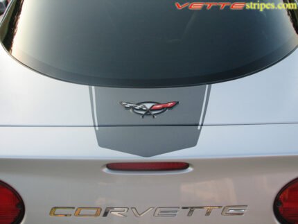 C5 Corvette coupe with black SE stripe