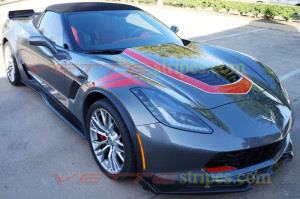 C7 Corvette Z06 grand sport fender hash mark stripe A option
