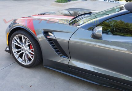 C7 Corvette Z06 grand sport fender hash mark stripe B option