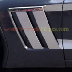 C6 Corvette grand sport with metallic silver fins