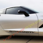 C7 Corvette Stingray door letter