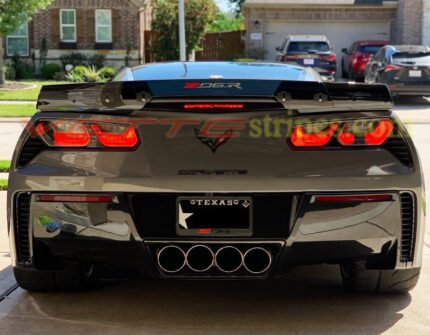 C7 Corvette Z06 supercharged 3rd brake blackout