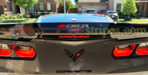 C7 Corvette Z06 supercharged 3rd brake blackout