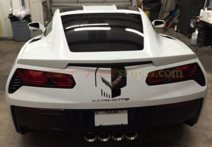 C7 Corvette rear bumber jake skull bigger size