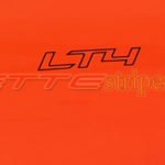 C7 Z06 LT4 letter emblem