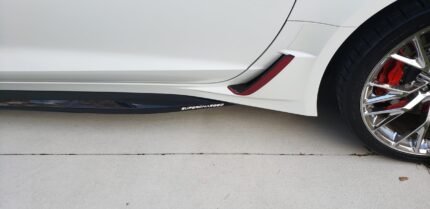 C7 Corvette Z06 side skirt supercharged letter decals