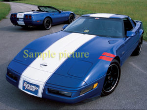 1991 - 1996 C4 Corvette GS stripes