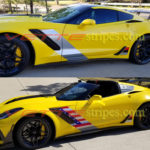 2019 C7 Corvette ZR1 C7R side stripe