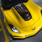 2019 C7 Corvette ZR1 hood stinger jake skull