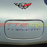 C5 Corvette front and rear vinyl insert letters