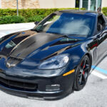 C6 Corvette Centennial Edition stripes in 3M 2080 satin black