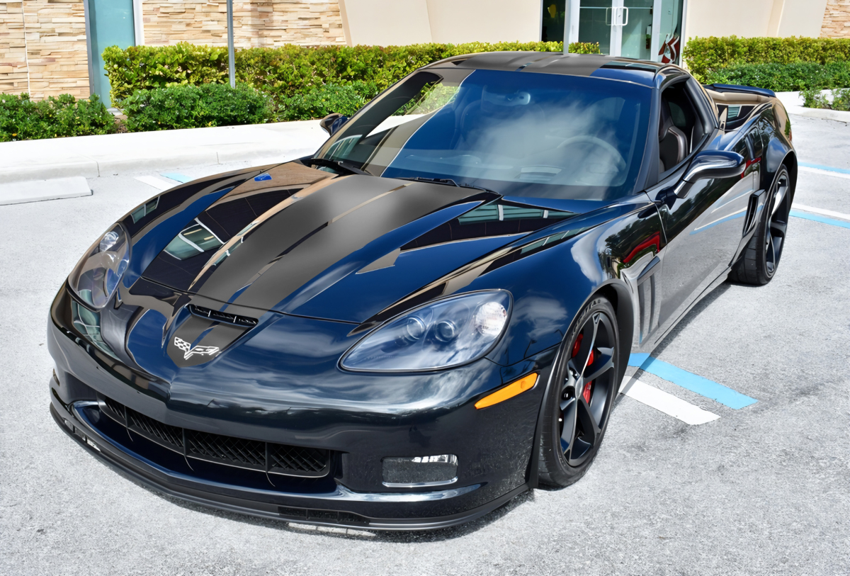 C6 Corvette Centennial Edition stripes in 3M 2080 satin black C6 Corvette Centennial Edition stripes in 3M 2080 satin black