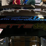 C7 Corvette ZR1 windshield script banner decal