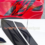 C8 Corvette Eray with Eray rear fender hash stripes
