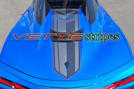 C8 Corvette HTC OEM alike rear jake stripes