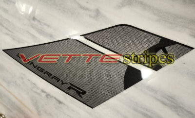 C8 Corvette Stingray OEM alike rear jake fender hash stripe with Stingray R