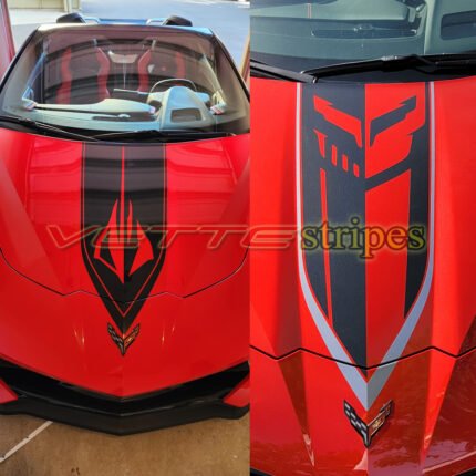 C8 Corvette Stingray Z06 Eray ME stripes