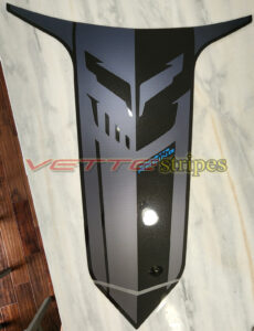 C8 Corvette Z06 with Twilight blue Jake Hood stripe