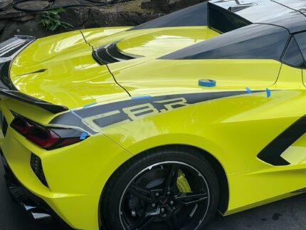 C8 Corvette side stripes