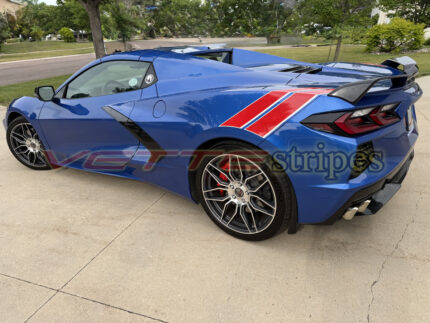 2020 - 2027 C8 Corvette Stingray Z06 Grand Sport Rear Heritage