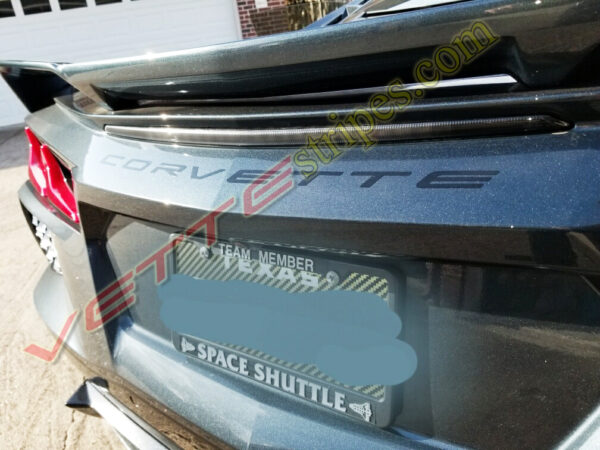 C8 Corvette Stingray Z06 Eray back rear bumper Corvette letter script ...