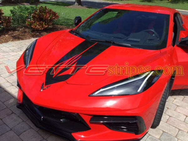 2020 - 2021 C8 Corvette Stinger Hood Stripe - 3M 1080 many colors ...