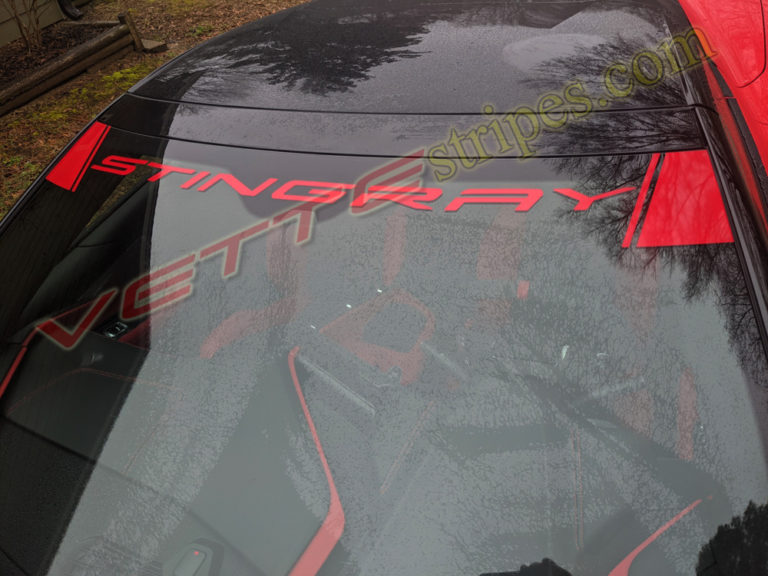 C8 Corvette Windshield Script Decals Archives - Vettestripes