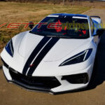 2020 - 2026 C8 Corvette Full Length Dual Racing Stripes - All C8 Stingray Models
